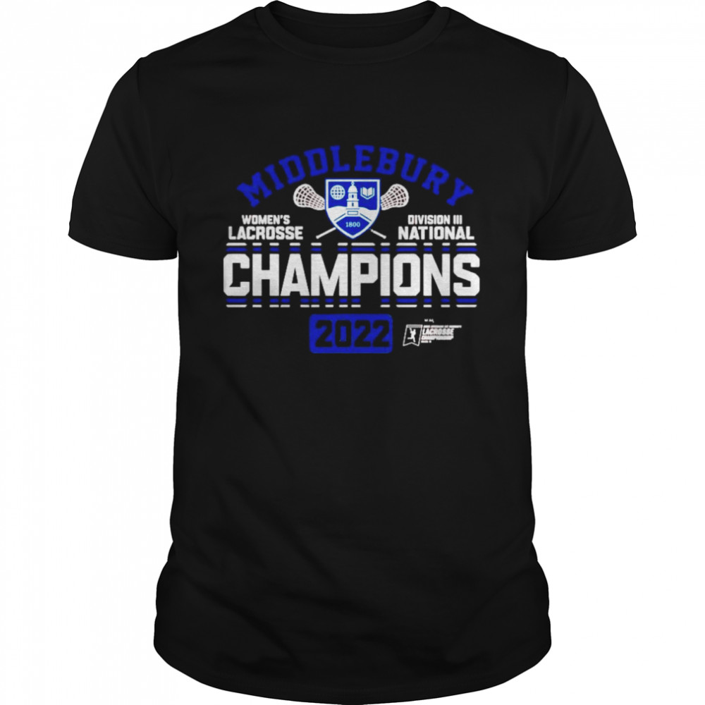 Middlebury Women’s Lacrosse 2022 Division III National Champions T- Classic Men's T-shirt