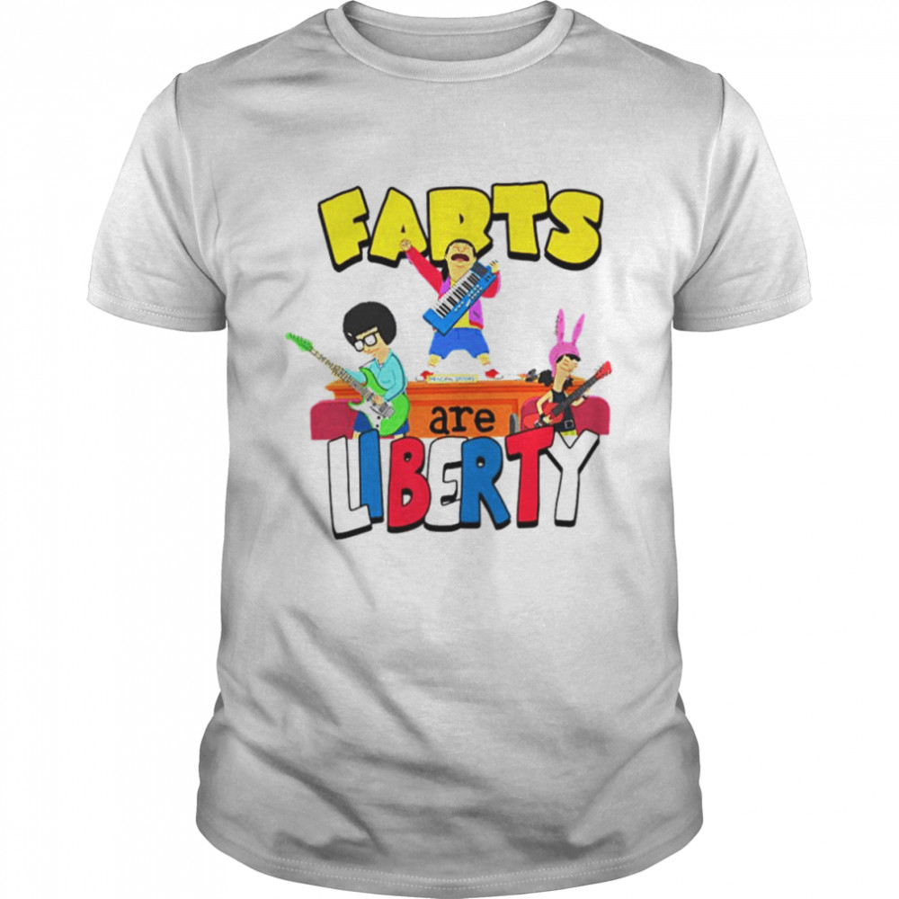 Fartss Ares Libertys Bobss Burgerss Unisexs T-Shirts