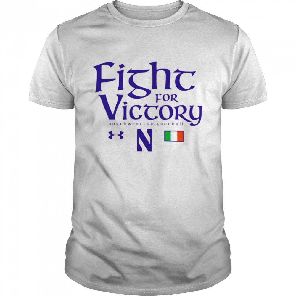 Northwestern Wildcats Under Armour Fight For Victory 2022  Classic Men's T-shirt