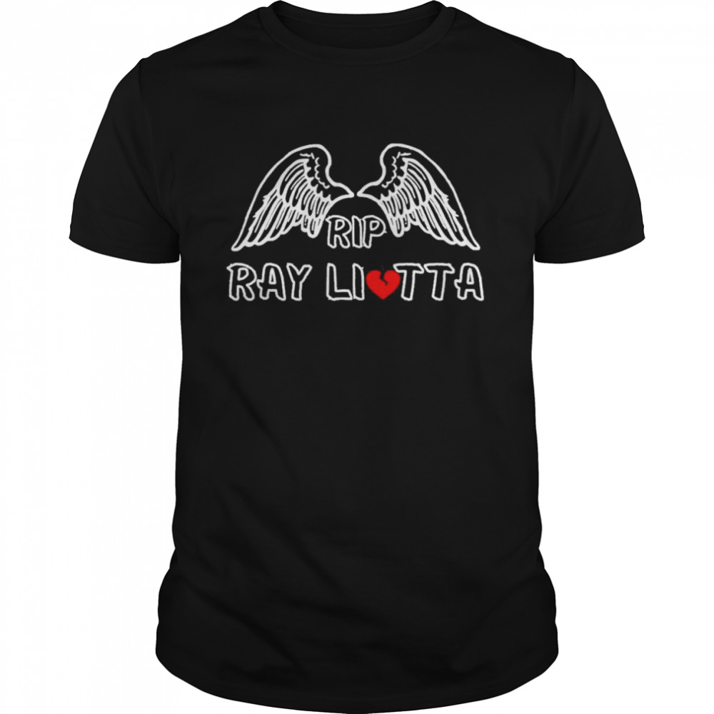 Rip Ray Liotta Angel Wings Unisex shirts