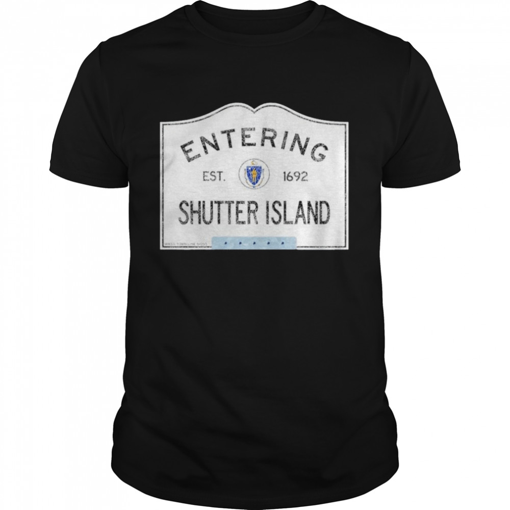 Enterings Shutters Islands Massachusettss Towns Lines Signs shirts