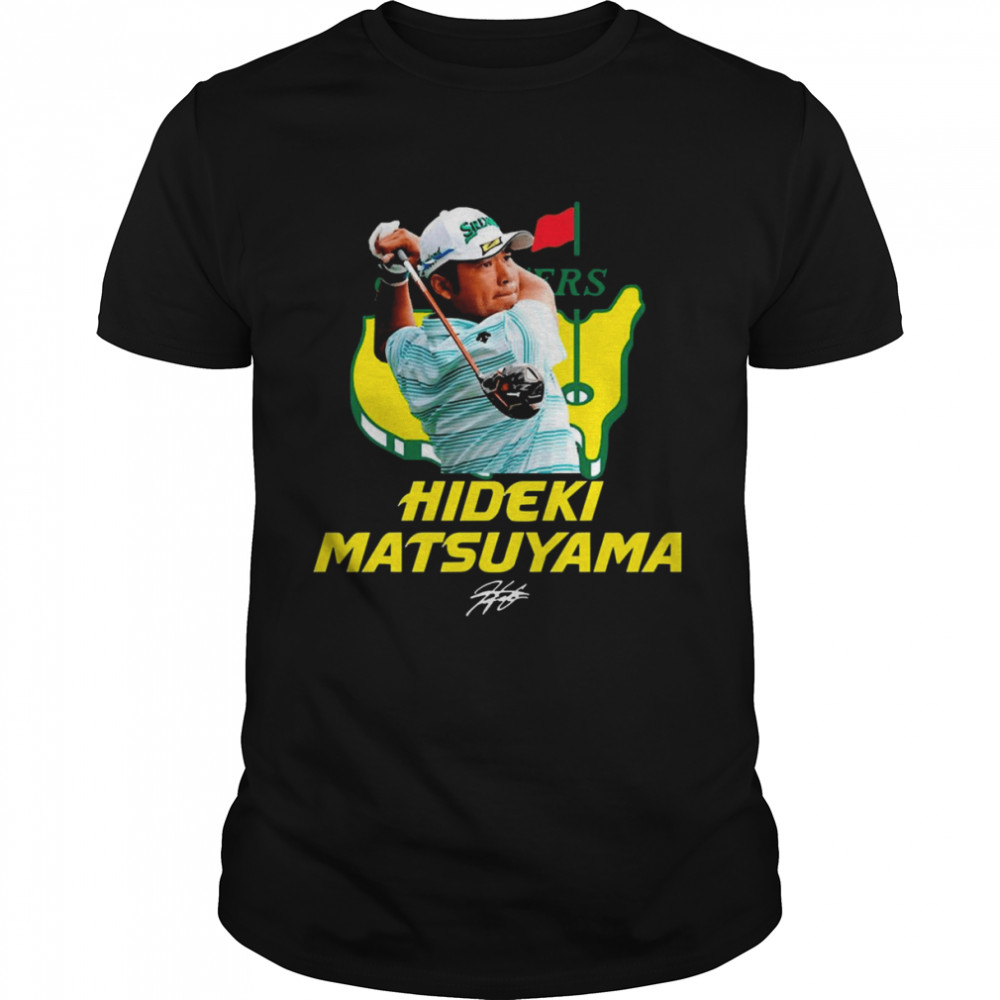 Hideki Matsuyama Golf Masters Shirts