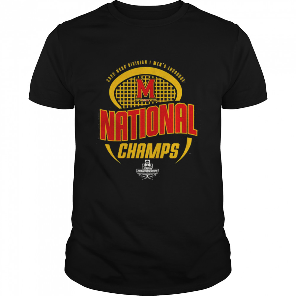 Maryland Terrapins 2022 NCAA Mens’s Lacrosse National Champions T-Shirts