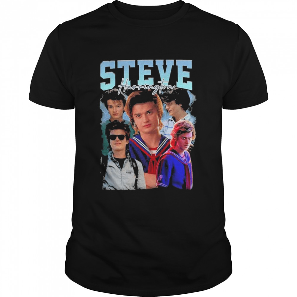 Vintage Steve Harrington Steve Harrington S4 Steve Harrington Merch Stranger Things 4 Vintage Style T- Classic Men's T-shirt