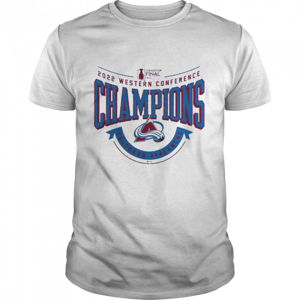 Colorado Avalanche 2022 Western Conference Champions Go Ahead Goal Raglan shirts