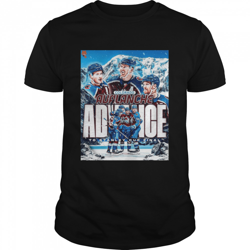 Colorado Avalanche Advance To Stanley Cup Final  Classic Men's T-shirt