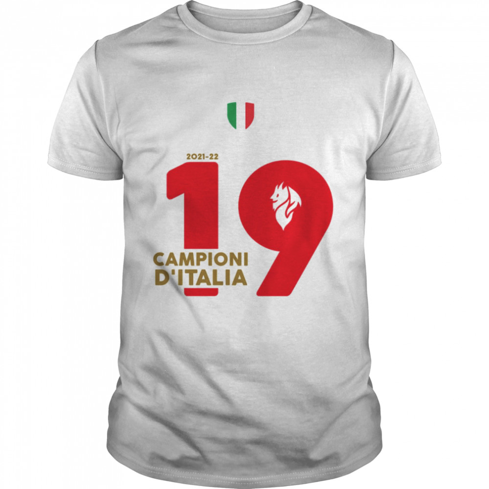 Ds’italia Champions Of Italy 2022 Ac Milan Campioni shirts