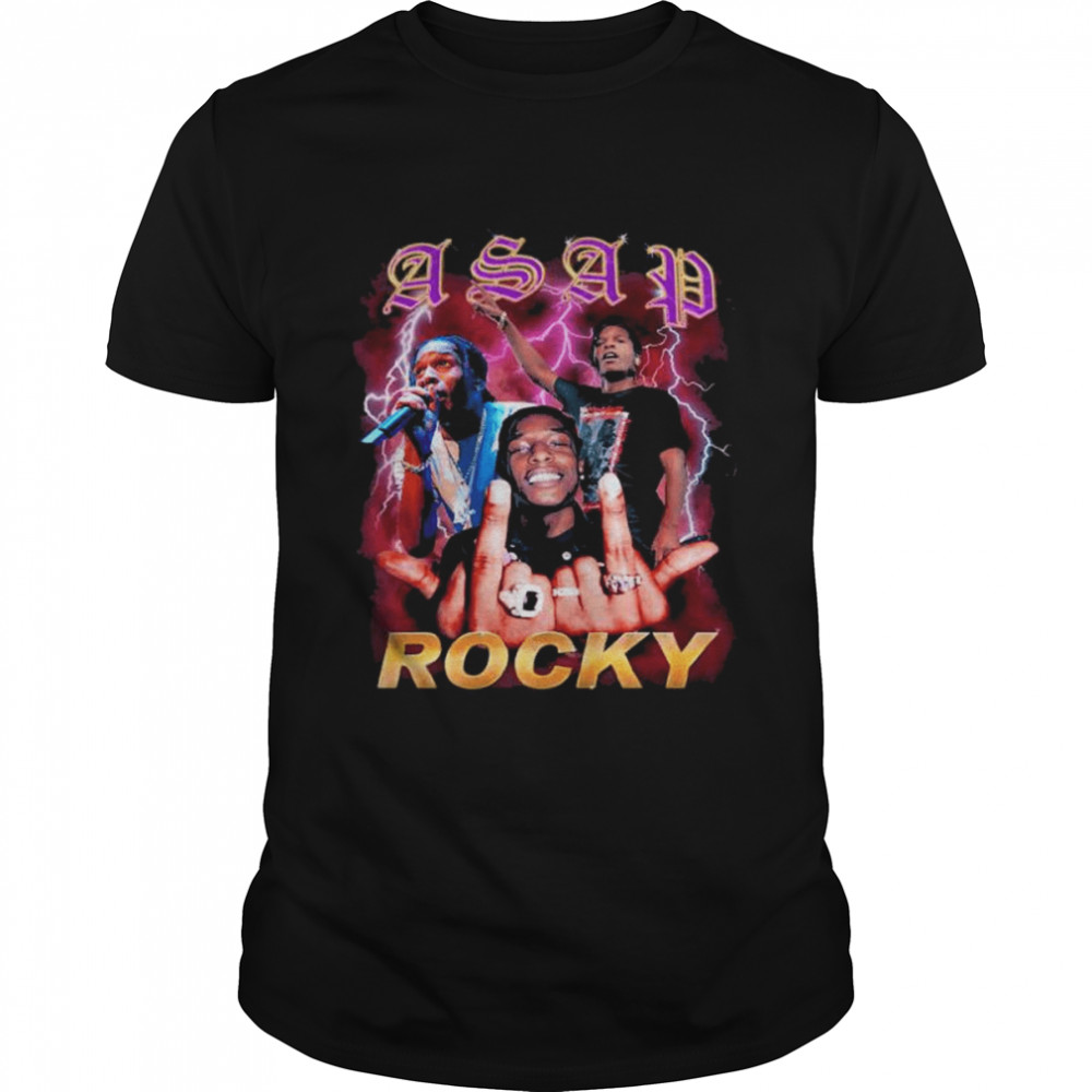 90s’s Vintage Art Asap Rocky T-Shirts