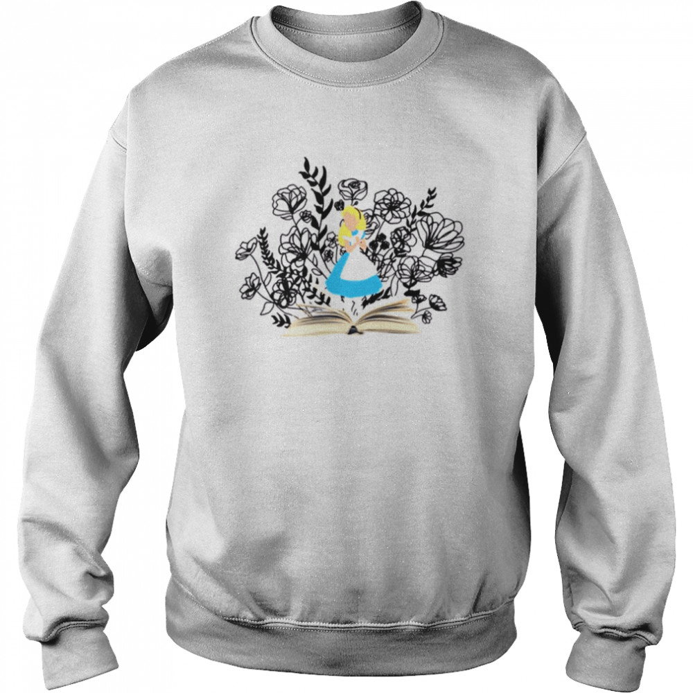 Original Book Coming To Life Alices Adventures In Wonderland shirt Unisex Sweatshirt