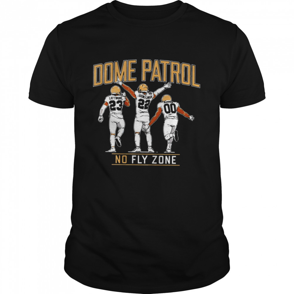 New Orleans Saints Dome Patrol No Fly Zone 2022 T-shirts