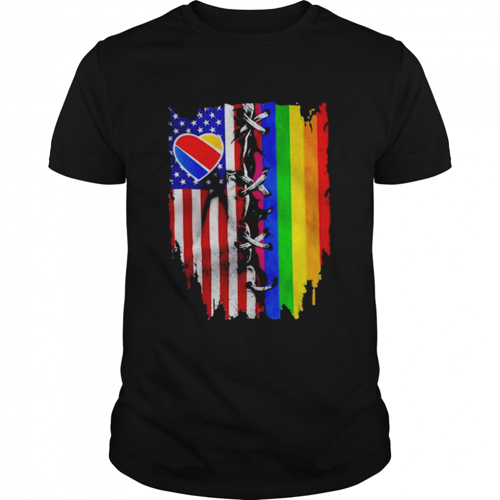 Southwest Airlines Flag LGBT shirt Classic Men's T-shirt