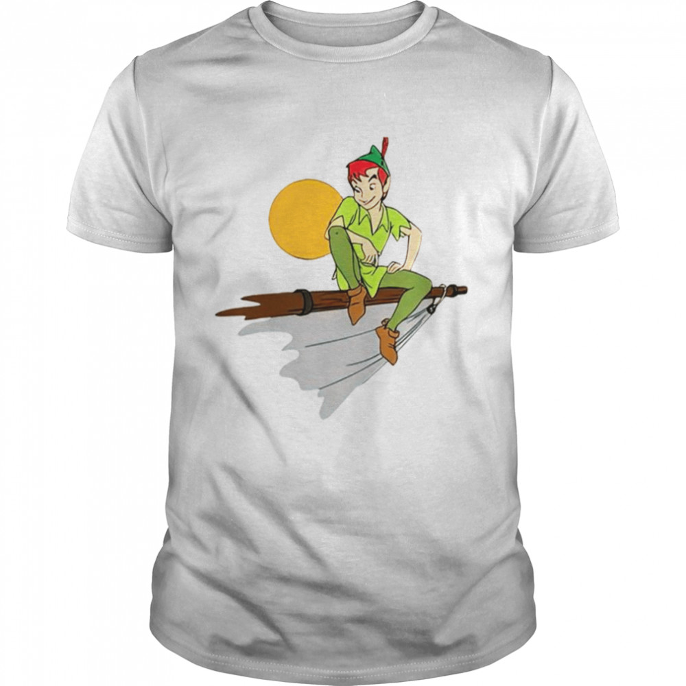 Animated Boy I Love Peter Pan shirt Classic Men's T-shirt