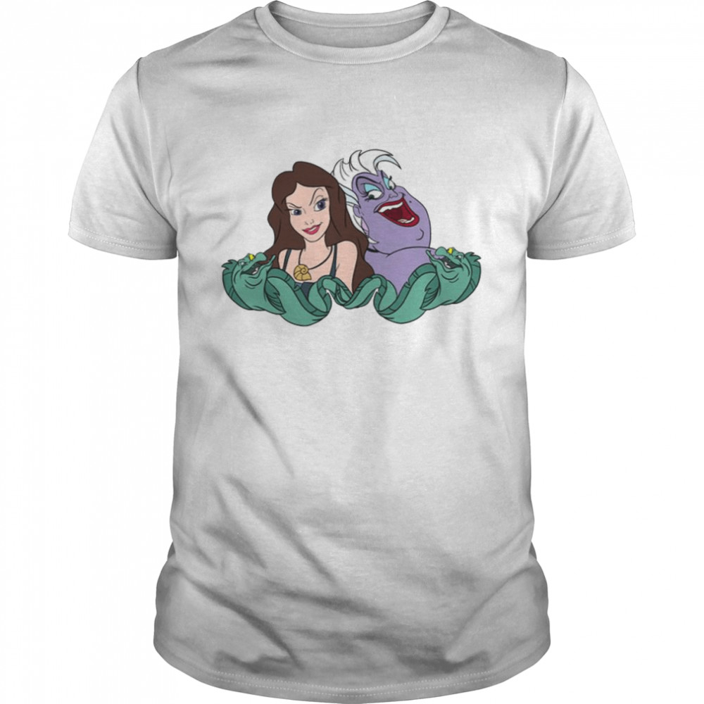 Double Trouble Vanessa & Ursula The Little Mermaid Disney shirt