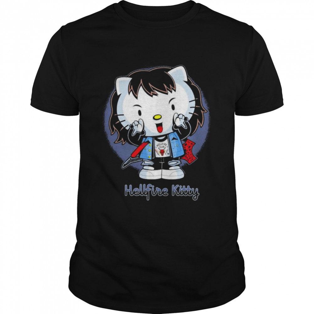 Hellfire Kitty Stranger Things T-Shirt
