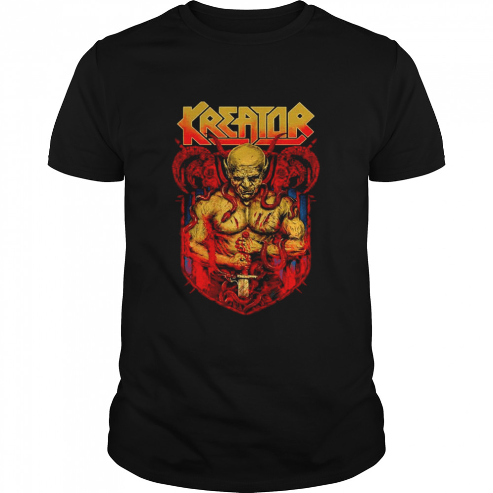Kreator Retro Rock Band shirt Classic Men's T-shirt
