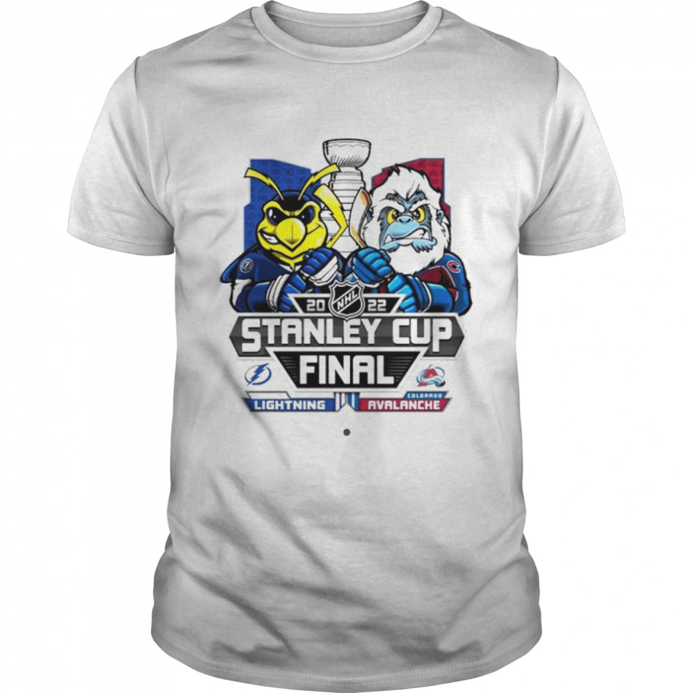 Tampa Bay Hockey x Avalanche Hockey Mascot 2022 Stanley Cup Final shirt Classic Men's T-shirt