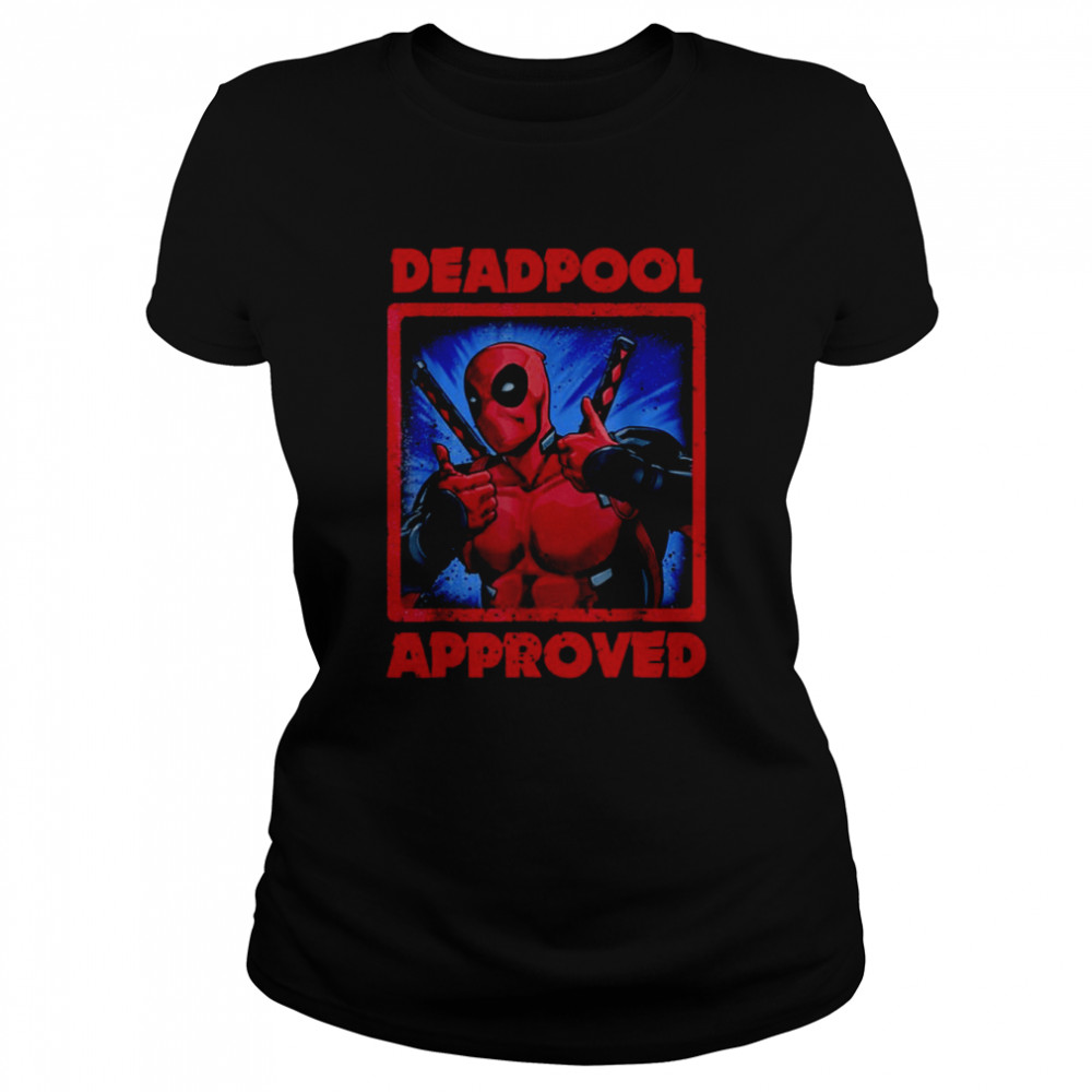 Thumbs Up Approved Deadpool shirt Classic Women's T-shirt
