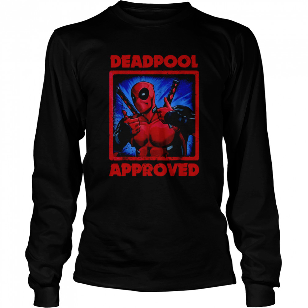 Thumbs Up Approved Deadpool shirt Long Sleeved T-shirt
