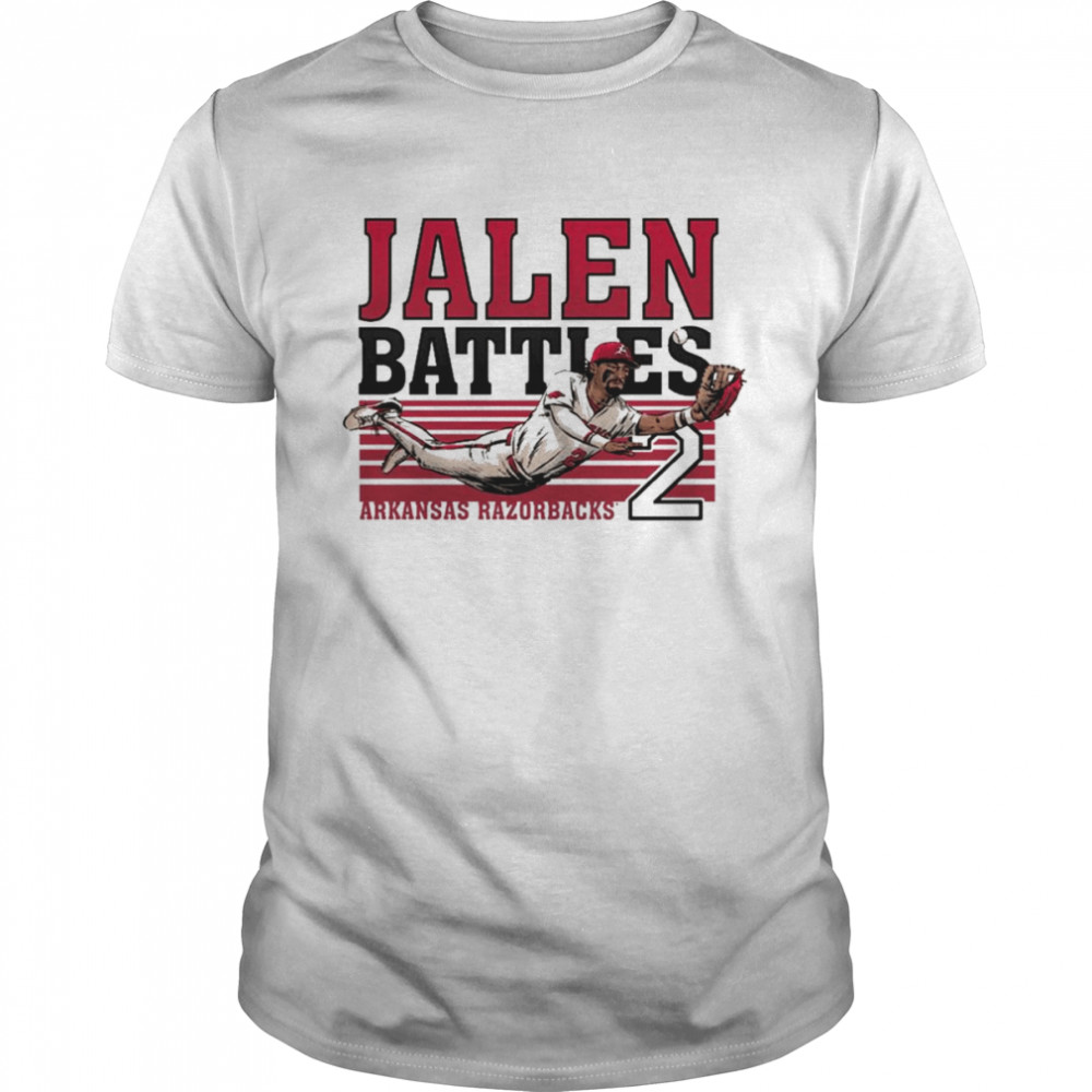 Jalen Battles Dive University of Arkansas shirts