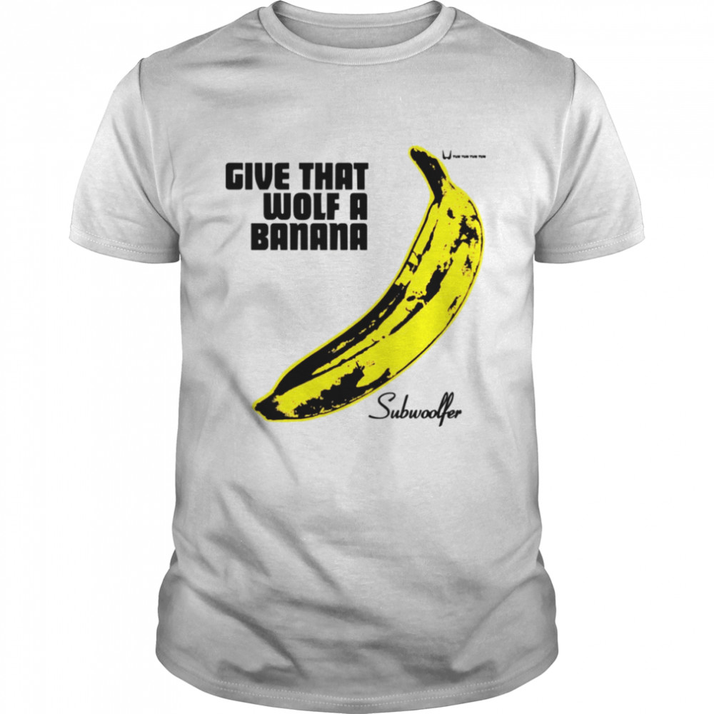 Subwoolfer Warhol Give That Wolf A Banana Norway Eurovision shirt Classic Men's T-shirt