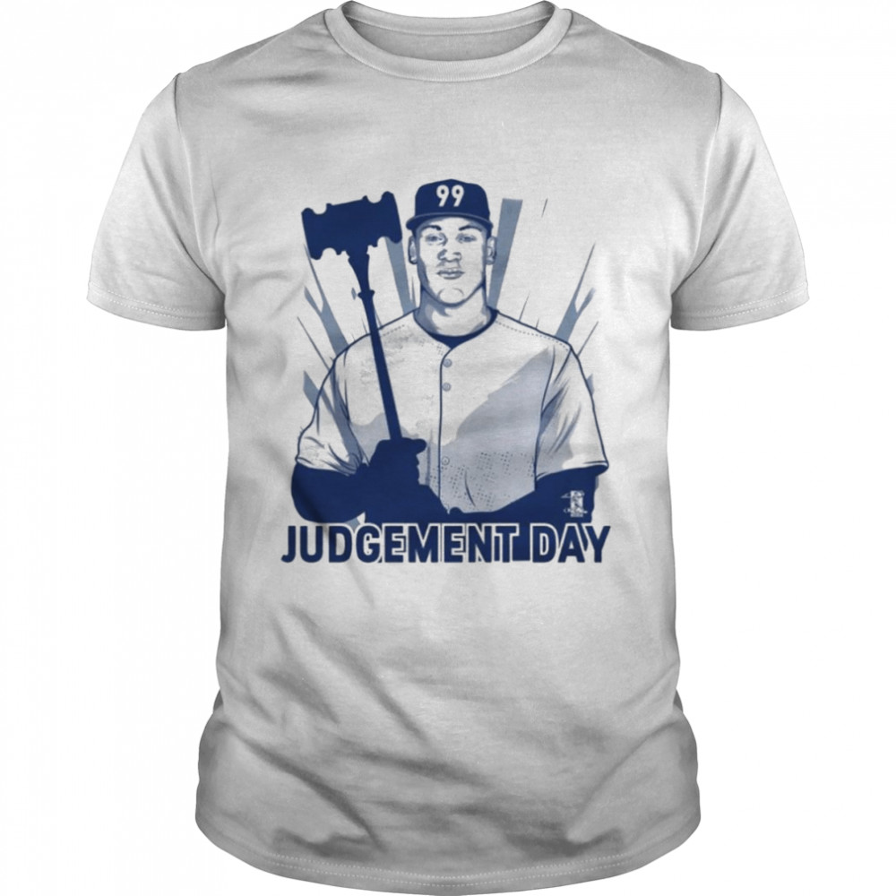 Aaron Judge New York Yankees baseball 99 judgement day shirts