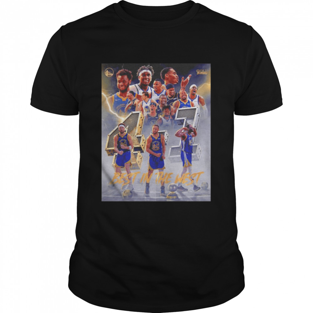 Gold Blooded Best in the west shirt