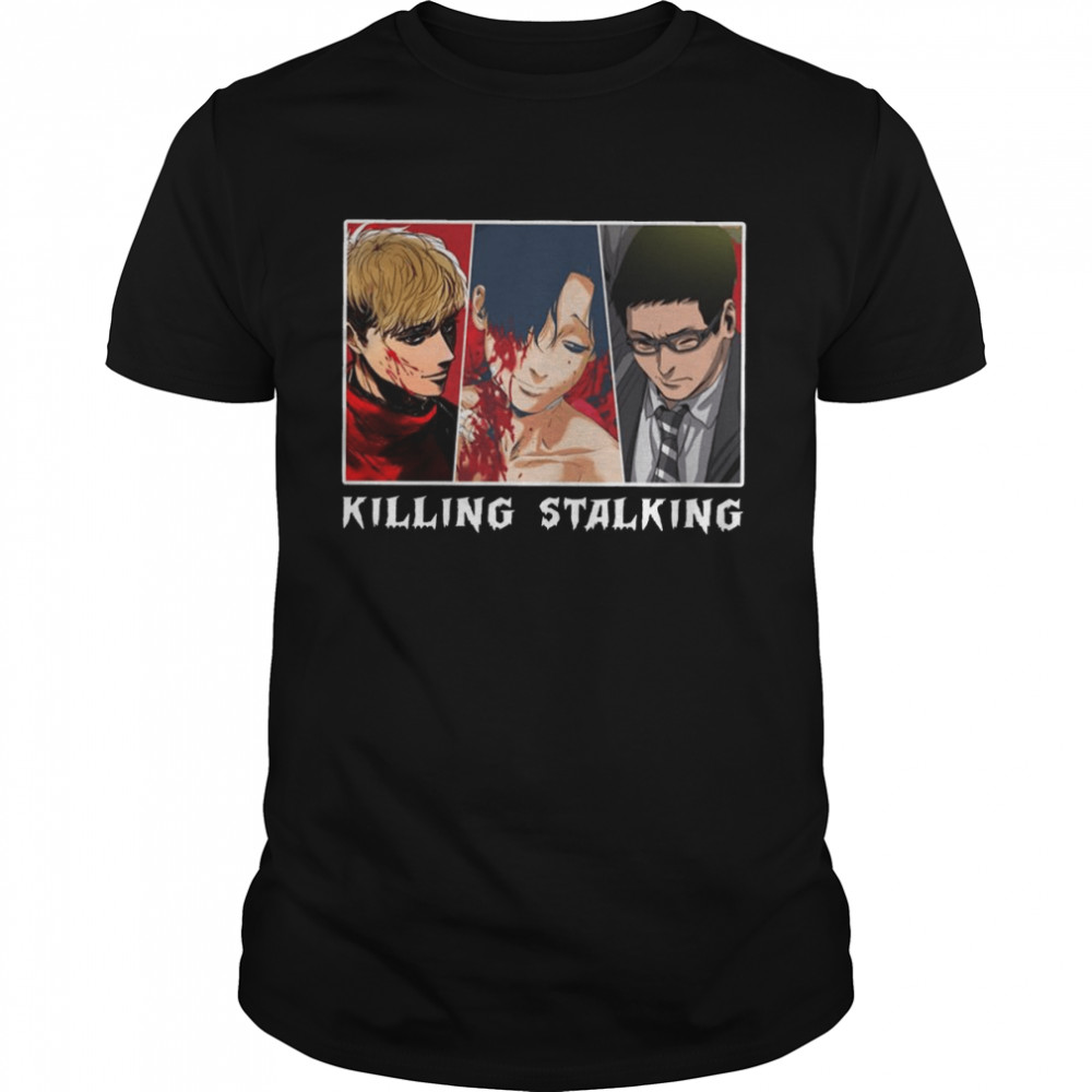 Korean Manhwa Main Characters Killing Stalking shirts