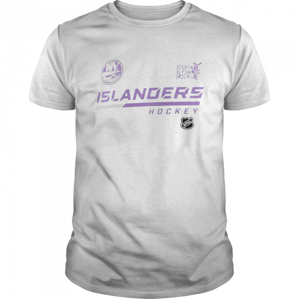 New York Islanders Fanatics Branded NHL Hockey Fights Cancer Shirts