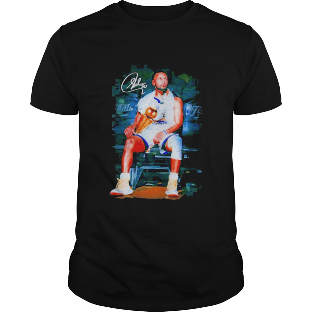 Stephen Curry MVP NBA Finals Champions Signature T-Shirts