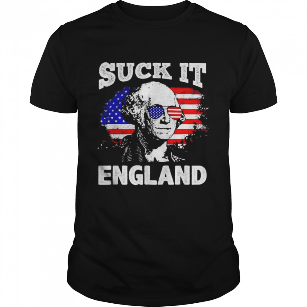 Suck it england 4th of july flag patriotic shirts