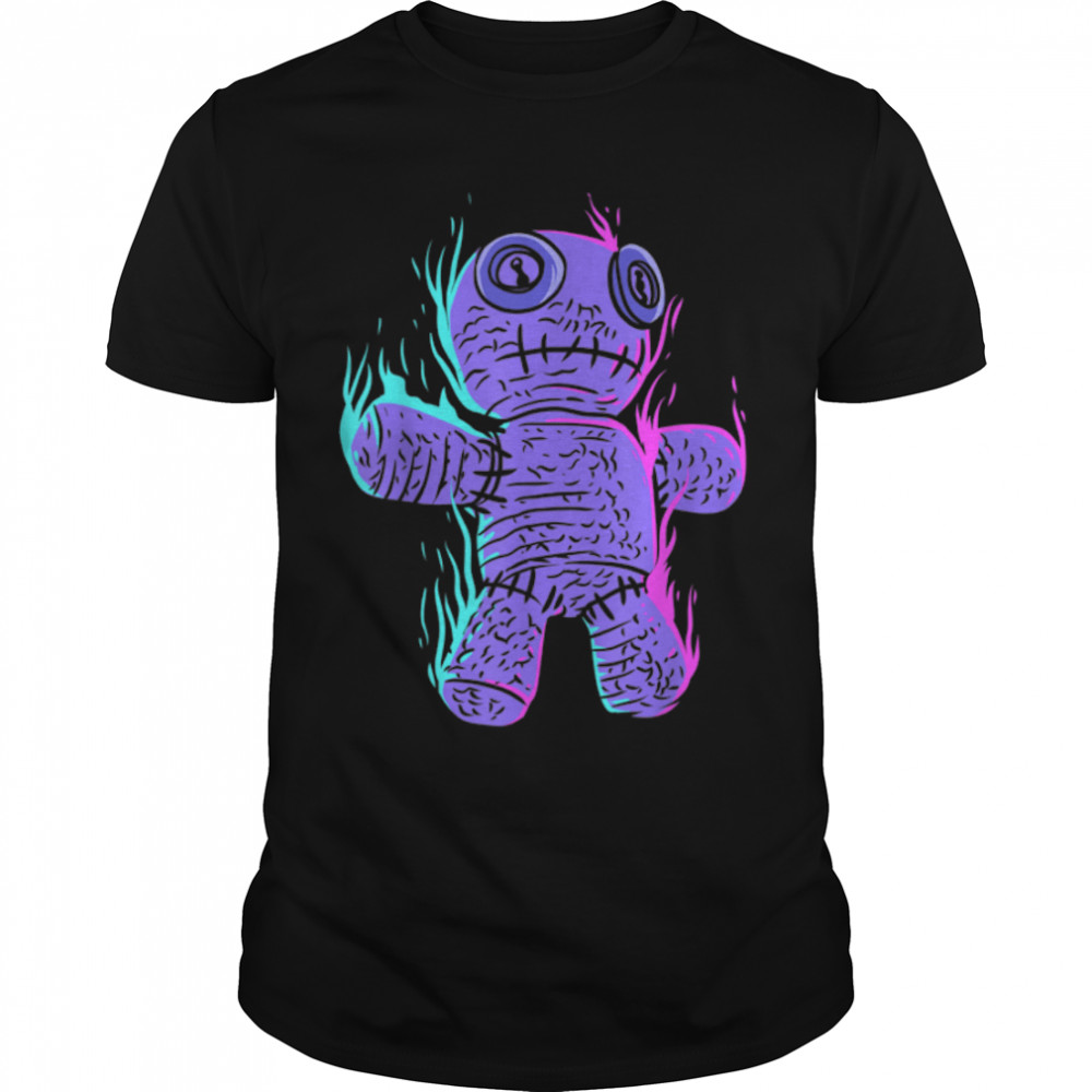 Creepy Witch Voodoo Doll Pastel Goth Teddy Bear Witchcraft T- B0B2ZRXN5V Classic Men's T-shirt