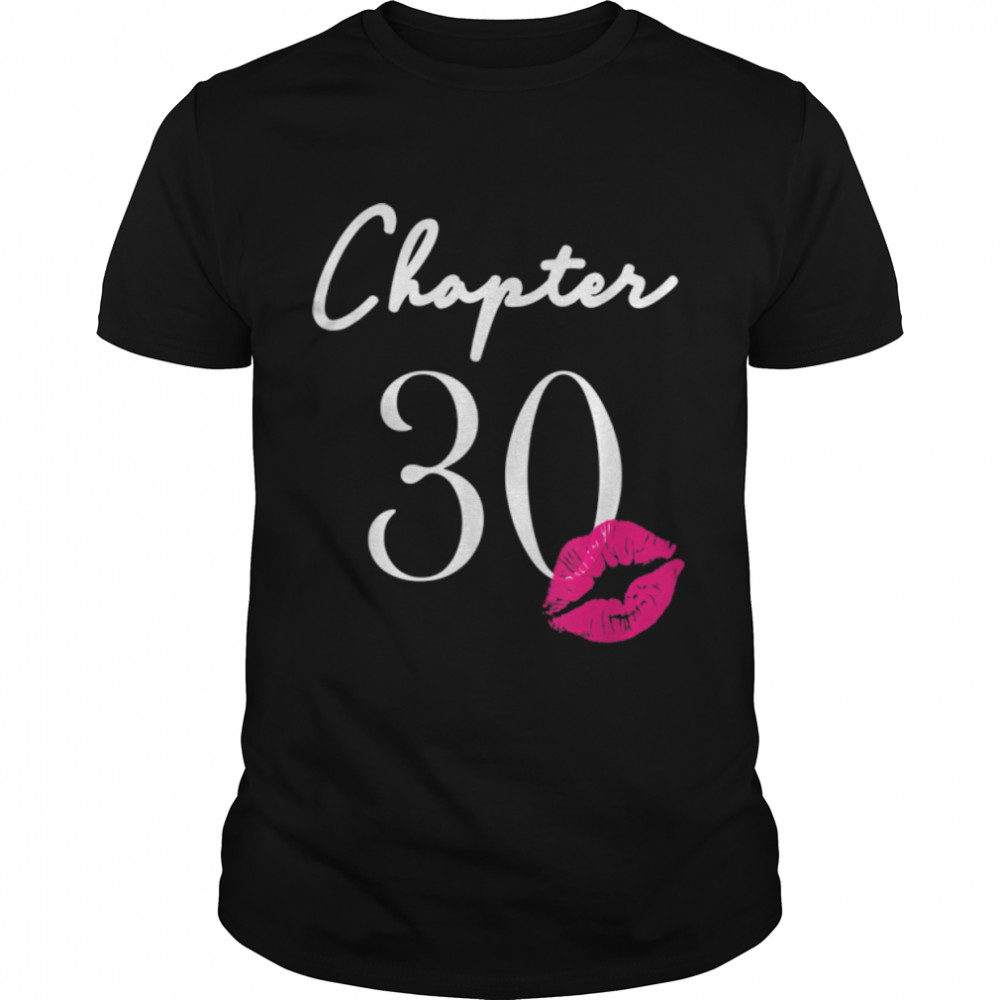 30th Birthday Women's And Girls T-Shirt B09GCD49LK