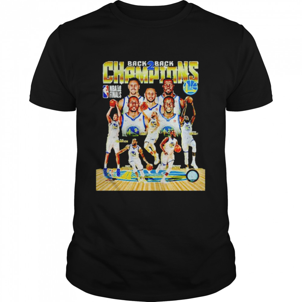 Golden State Warriors Back 2 Champions shirt Classic Men's T-shirt