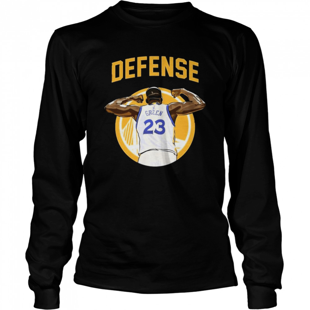 Golden State Warriors Green Defense One T- Long Sleeved T-shirt