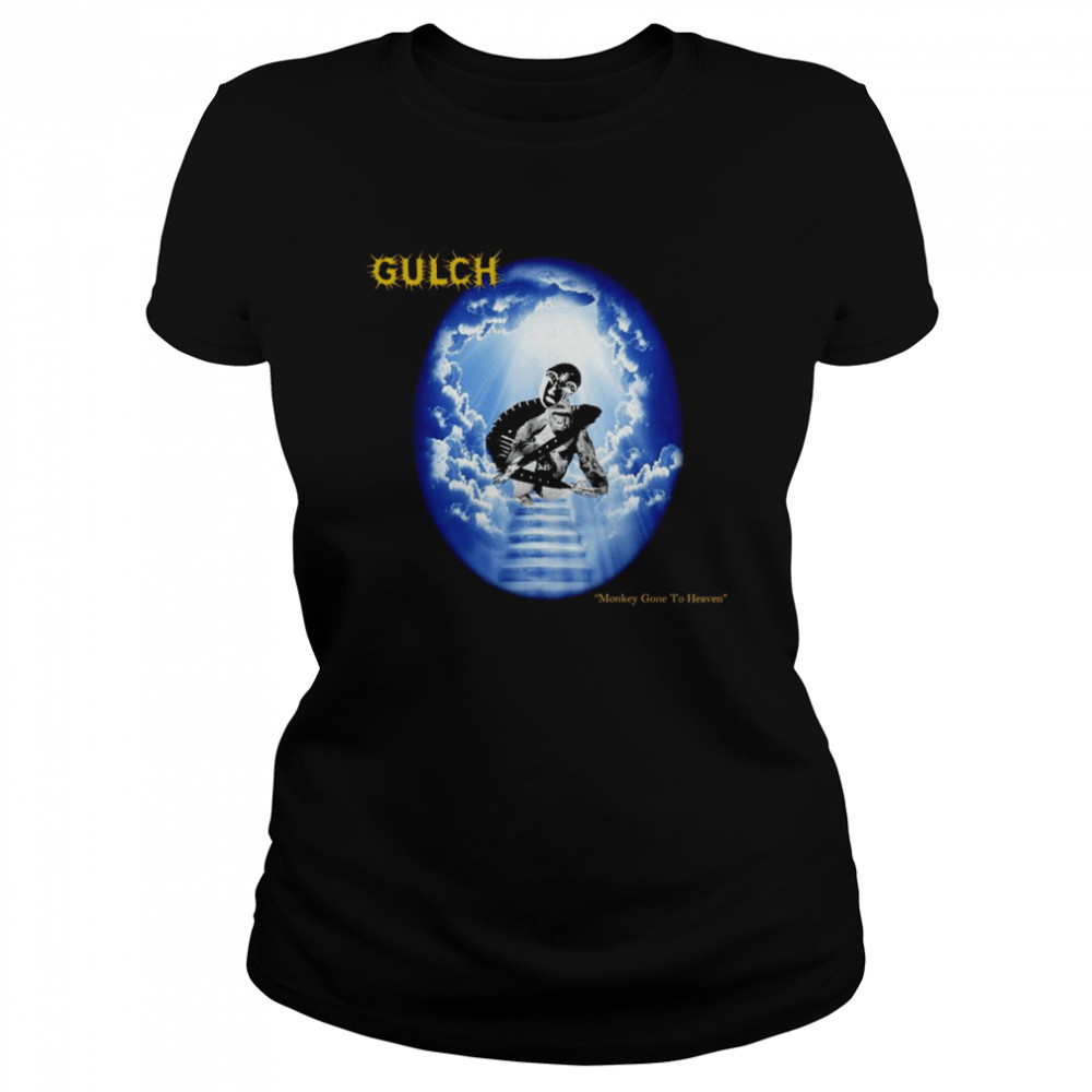 Gulch monkey gone to heaven shirt Classic Women's T-shirt