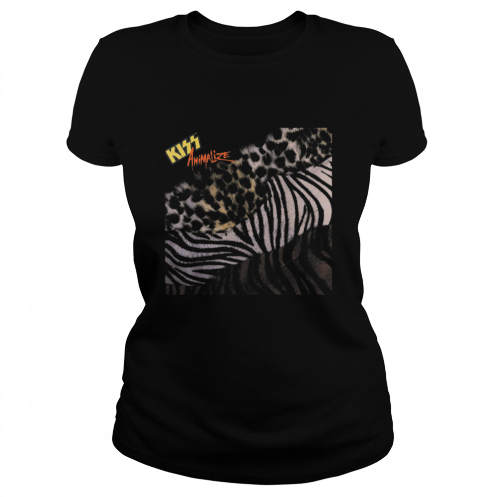 KISS - 1984 Animalize T- B07P7DNHKK Classic Women's T-shirt