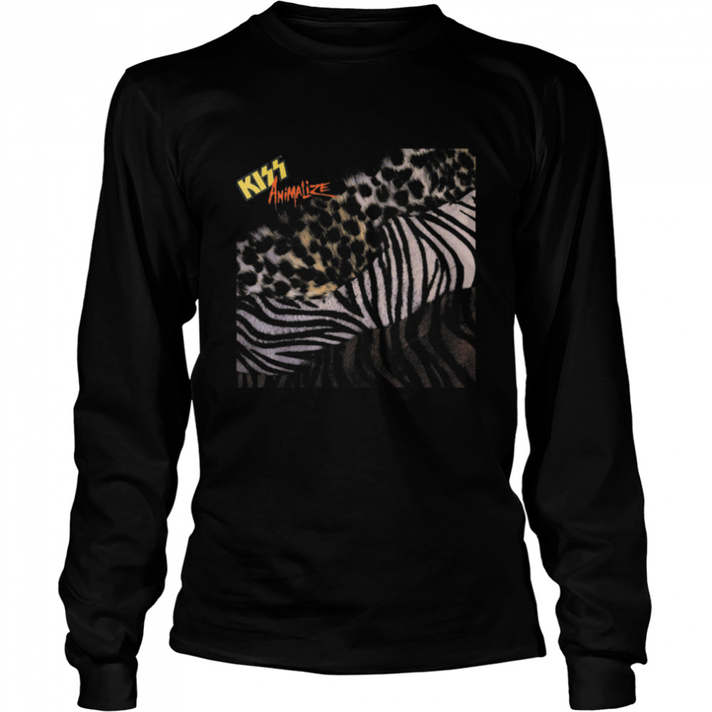 KISS - 1984 Animalize T- B07P7DNHKK Long Sleeved T-shirt