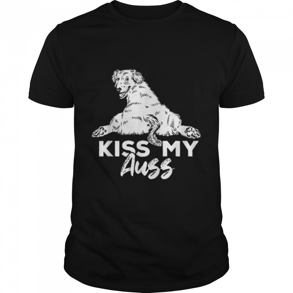 Kisss Mys Ausss Dogs Australians Shepherds T-Shirts B09MCDSMBTs