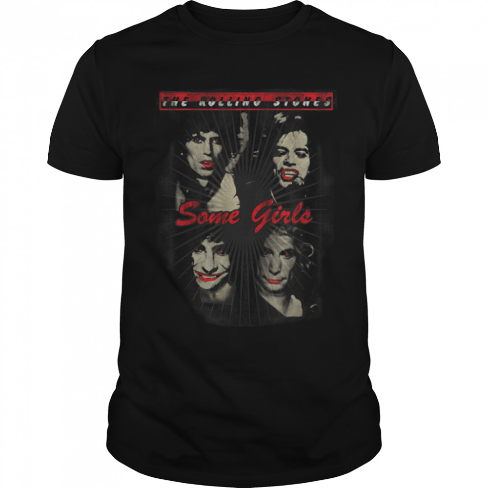 Rolling Stones Official Red Lipstick Some Girls T-Shirt B07TRNK2WDs