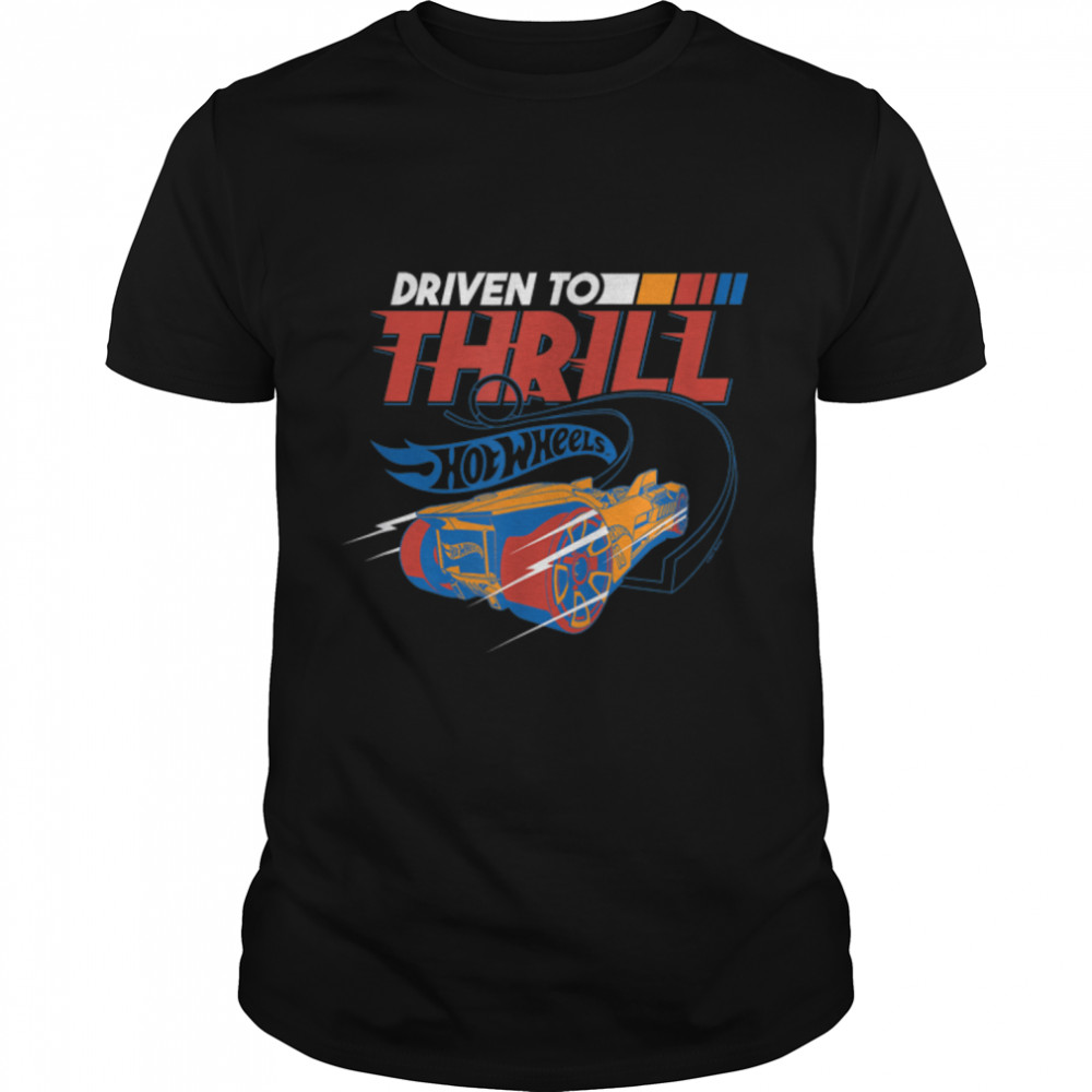 Hots Wheelss -s Drivens Tos Thrills T-Shirts B09MR6YSXLs