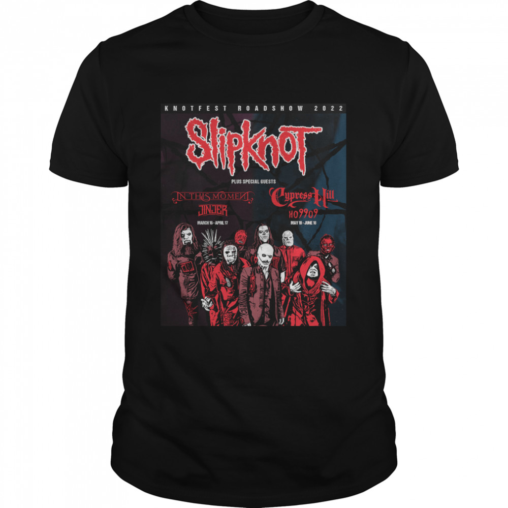 Knotfest Roadshow 2022 Slipknot shirt