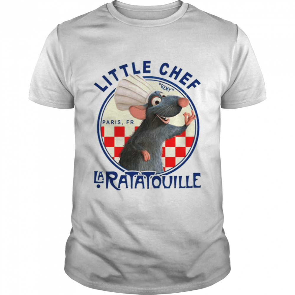 Little Chef La Ratatouille Pixar Cartoon shirts