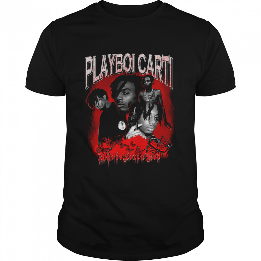 Red Art Playboi Carti 90’s Inspired shirt