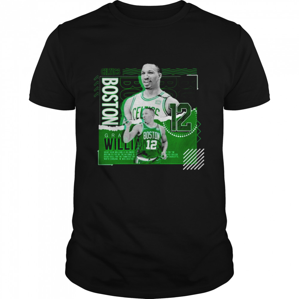 Grant Williams Basketball Paper Poster Celtics shirts