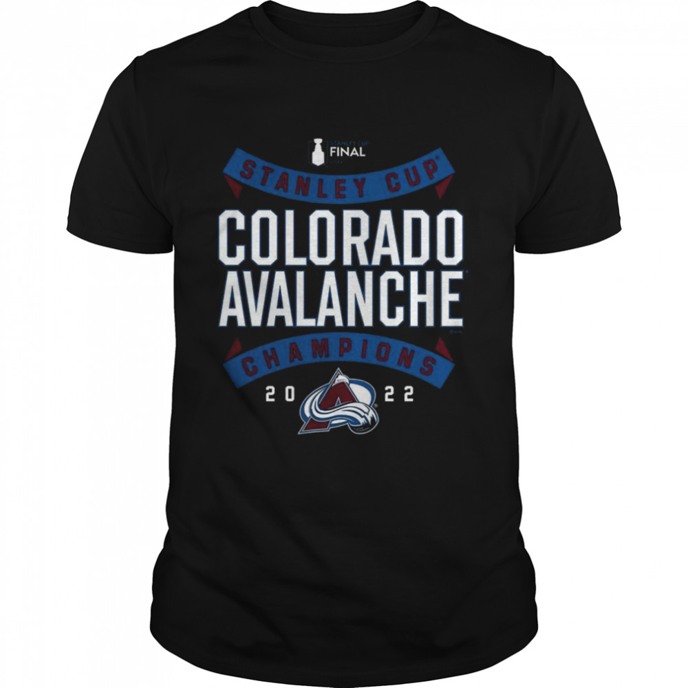 Colorado Avalanche 2022 Stanley Cup Finals Champions Roster T-Shirts