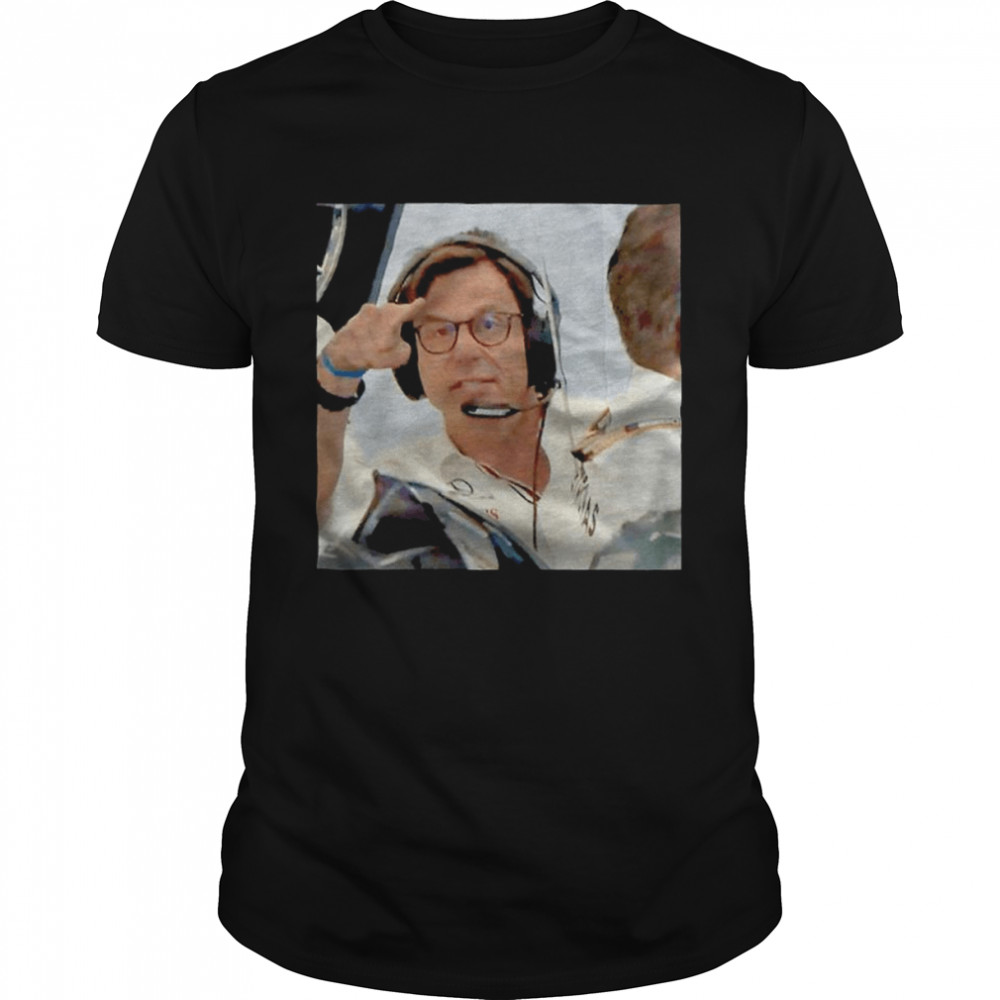 Mad Toto Wolff meme T-shirts