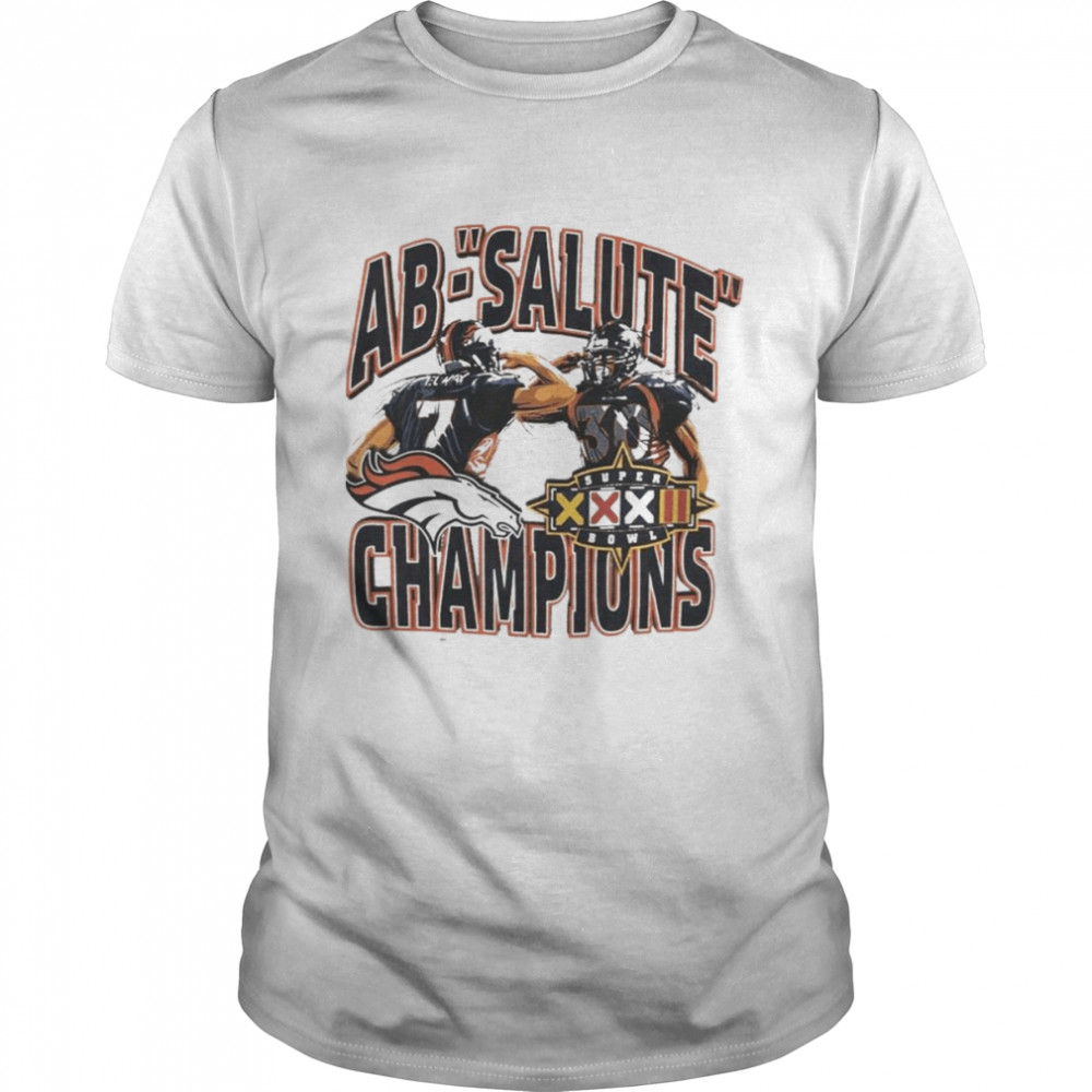 Denver Broncos John Elway AB-Salute Champions shirts