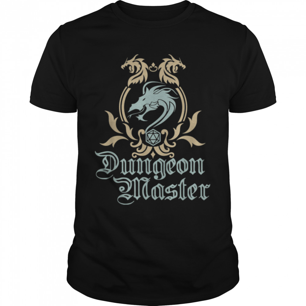 Dungeon and Master Emblem Dungeons & RPG Dragons T-Shirt B09SGSB2GT