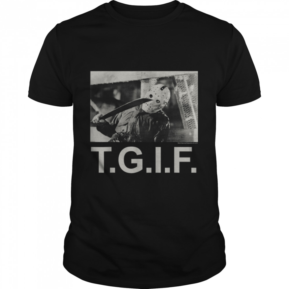 Friday The 13th Jason TGIF T-Shirt B07KMSWG12s