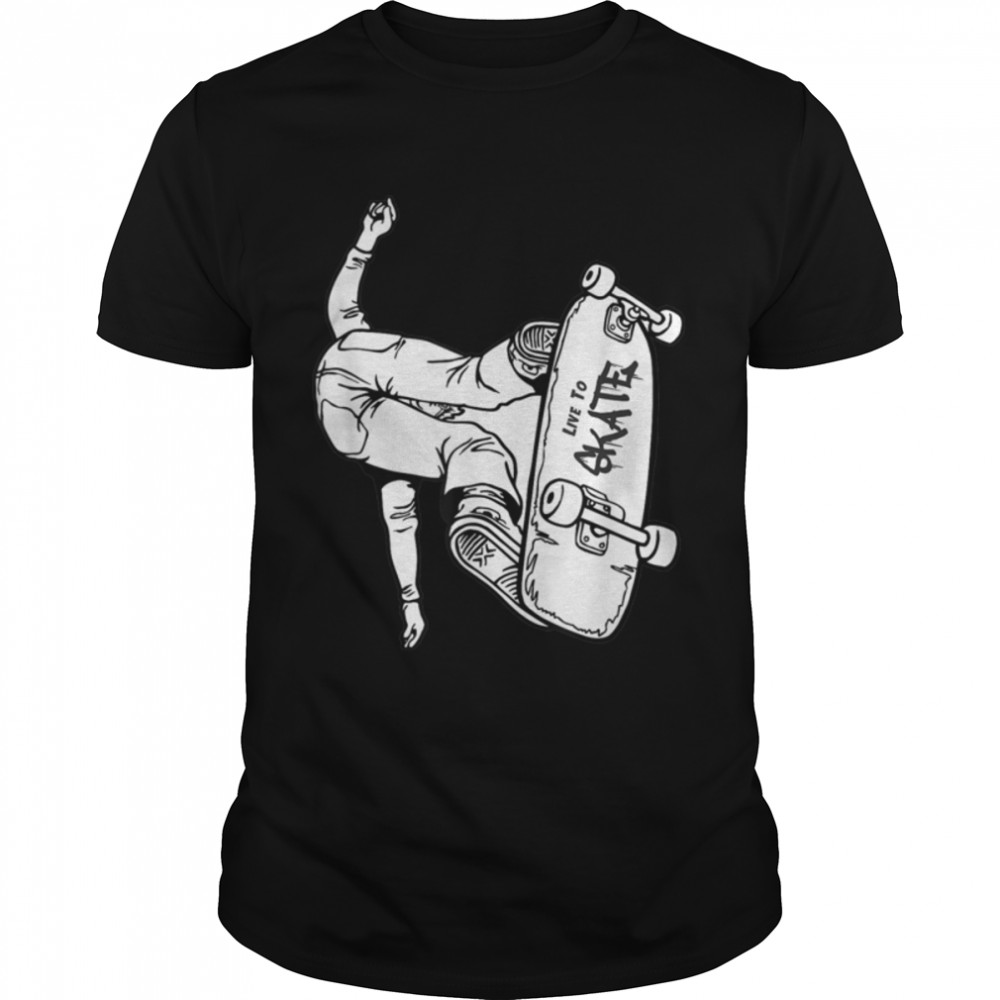 Skateboarder Gift Skateboard Boys Skate T-shirt B07MPRY43V